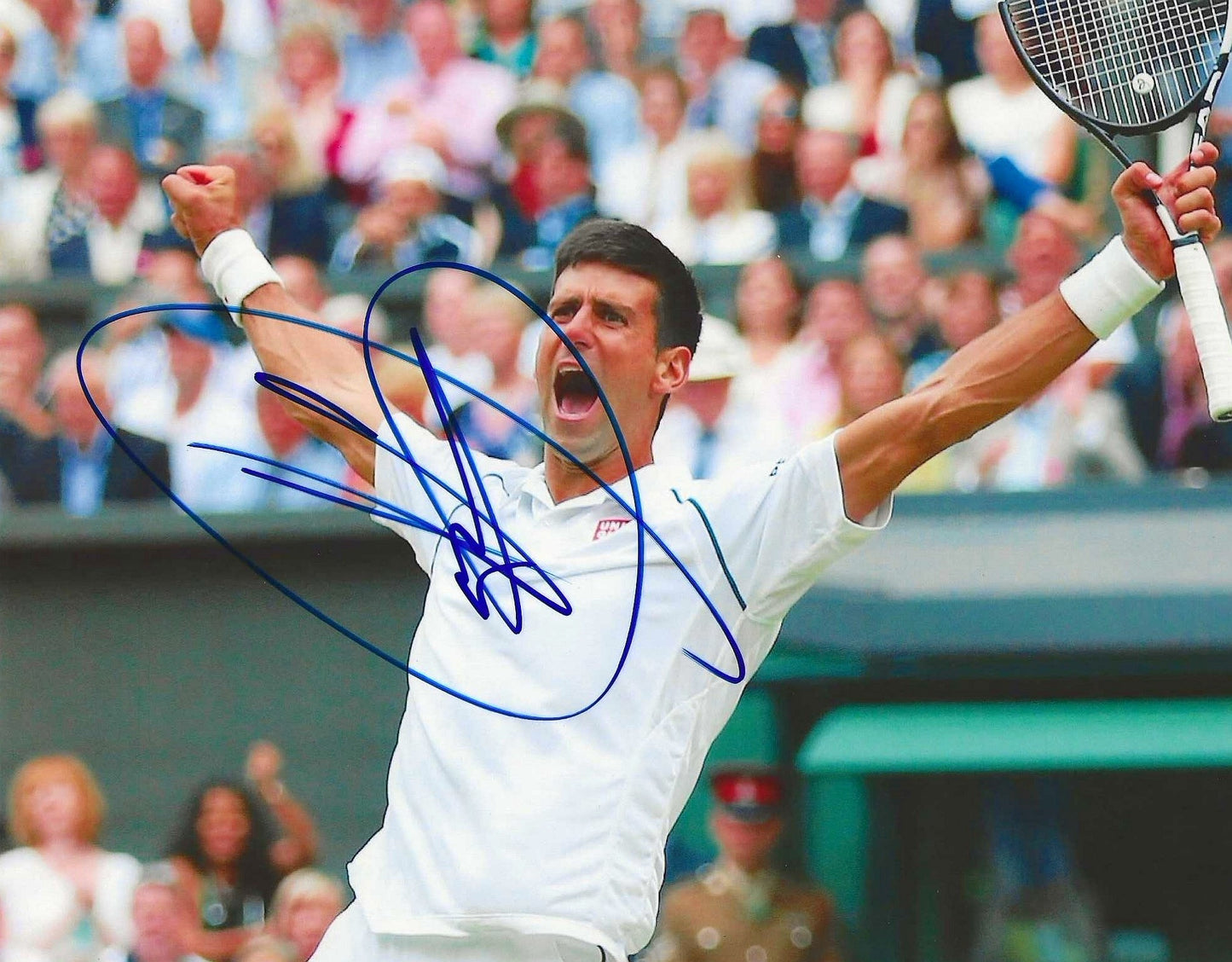 Novak Djokovic Autographed Signed 8x10 photo Elite Promotions & Graphz Authentication