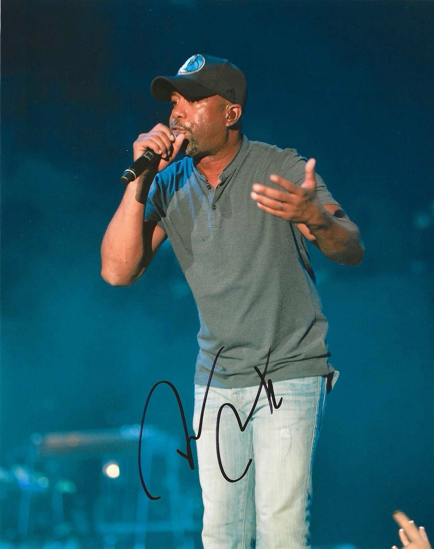 Darius Rucker Autographed Signed 8X10 Photo Elite Promotions & Graphz Authentication