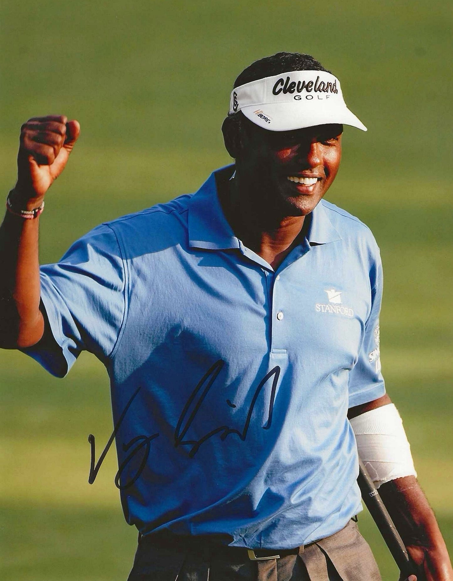 Vijay Singh Autographed Signed 8X10 Photo Elite Promotions & Graphz Authentication