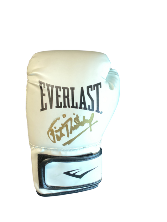 Felix Trinidad Autographed Signed boxing glove Elite Promotions & Graphz Authentication