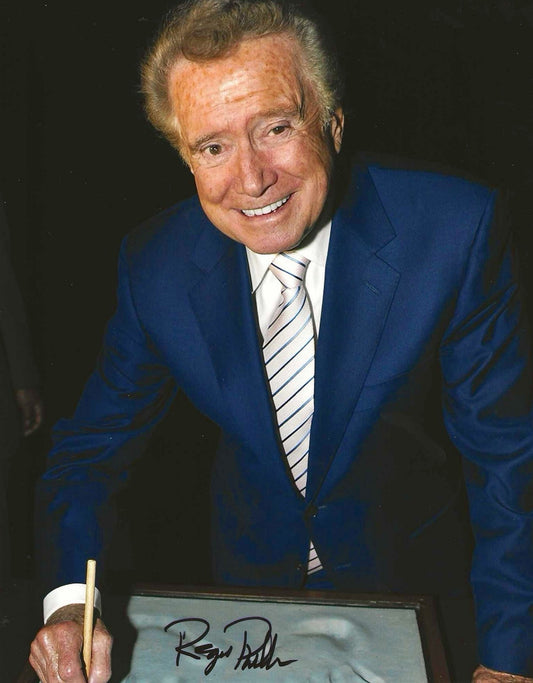 Regis Philbin autographed Signed 8x10 photo Elite Promotions & Graphz Authentication