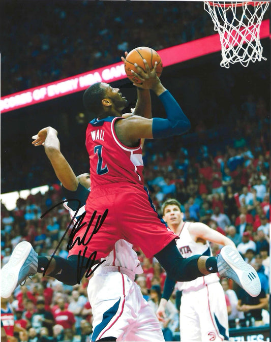 John Wall Autographed Signed "WIZARDS" 8x10 Elite Promotions & Graphz Authentication