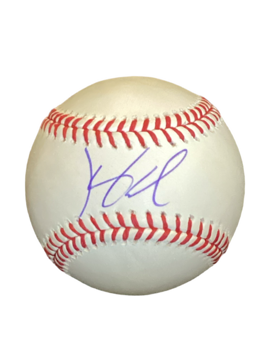 Kolby Allard autographed signed Rawlings official Major League Baseball