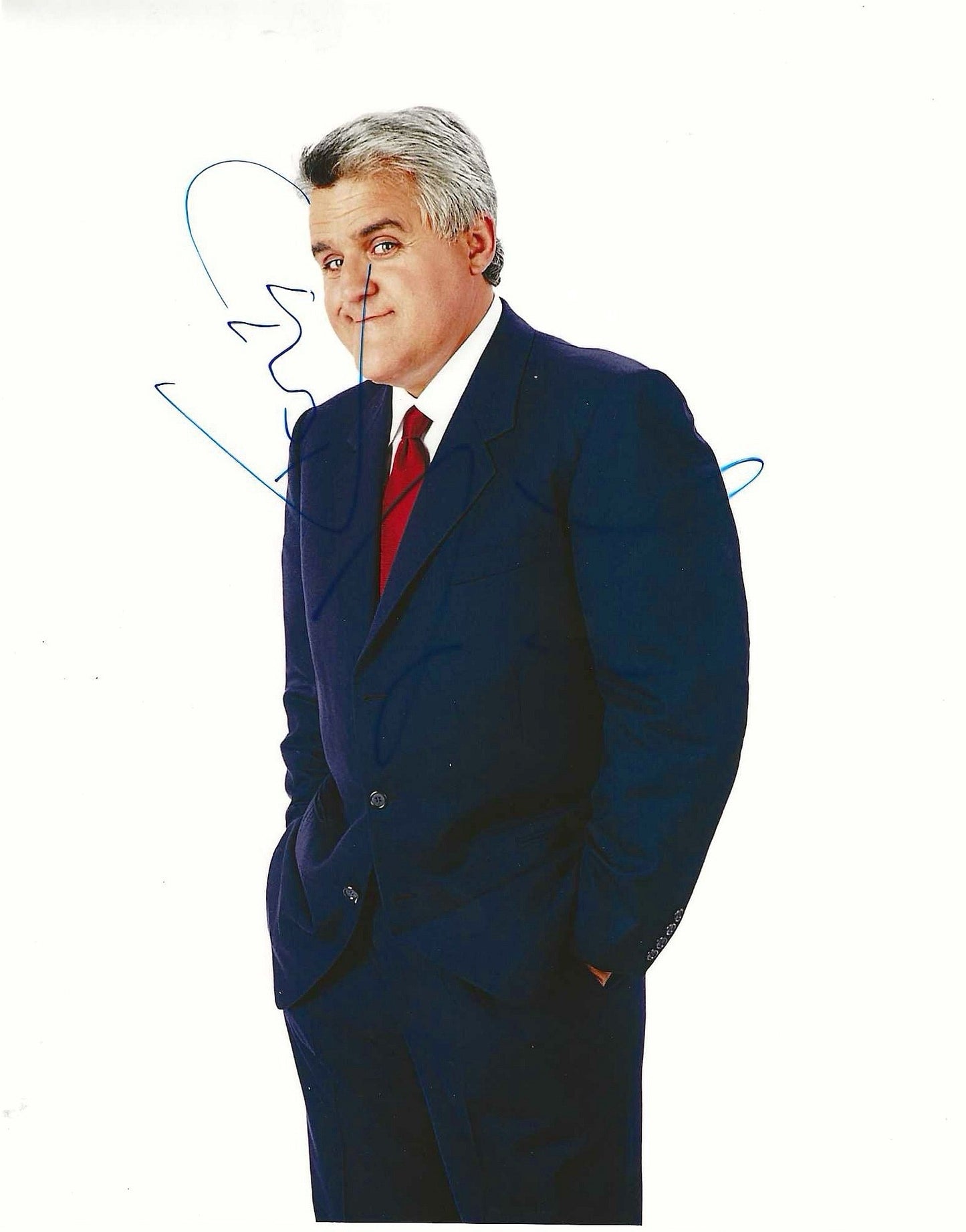 Jay Leno autographed Signed 8x10 photo Elite Promotions & Graphz Authentication