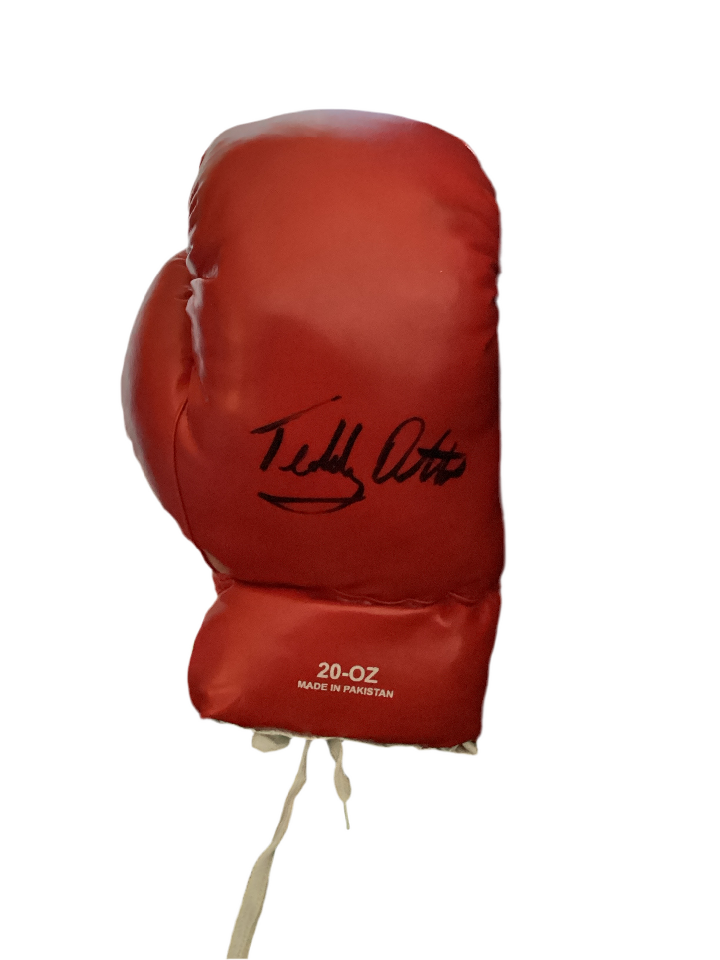 Teddy Atlas Autographed Signed boxing glove Elite Promotions & Graphz Authentication