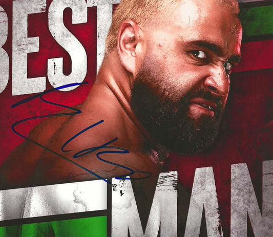 Miro Autographed Signed "AEW" 8x10 photo Elite Promotions & Graphz Authentication