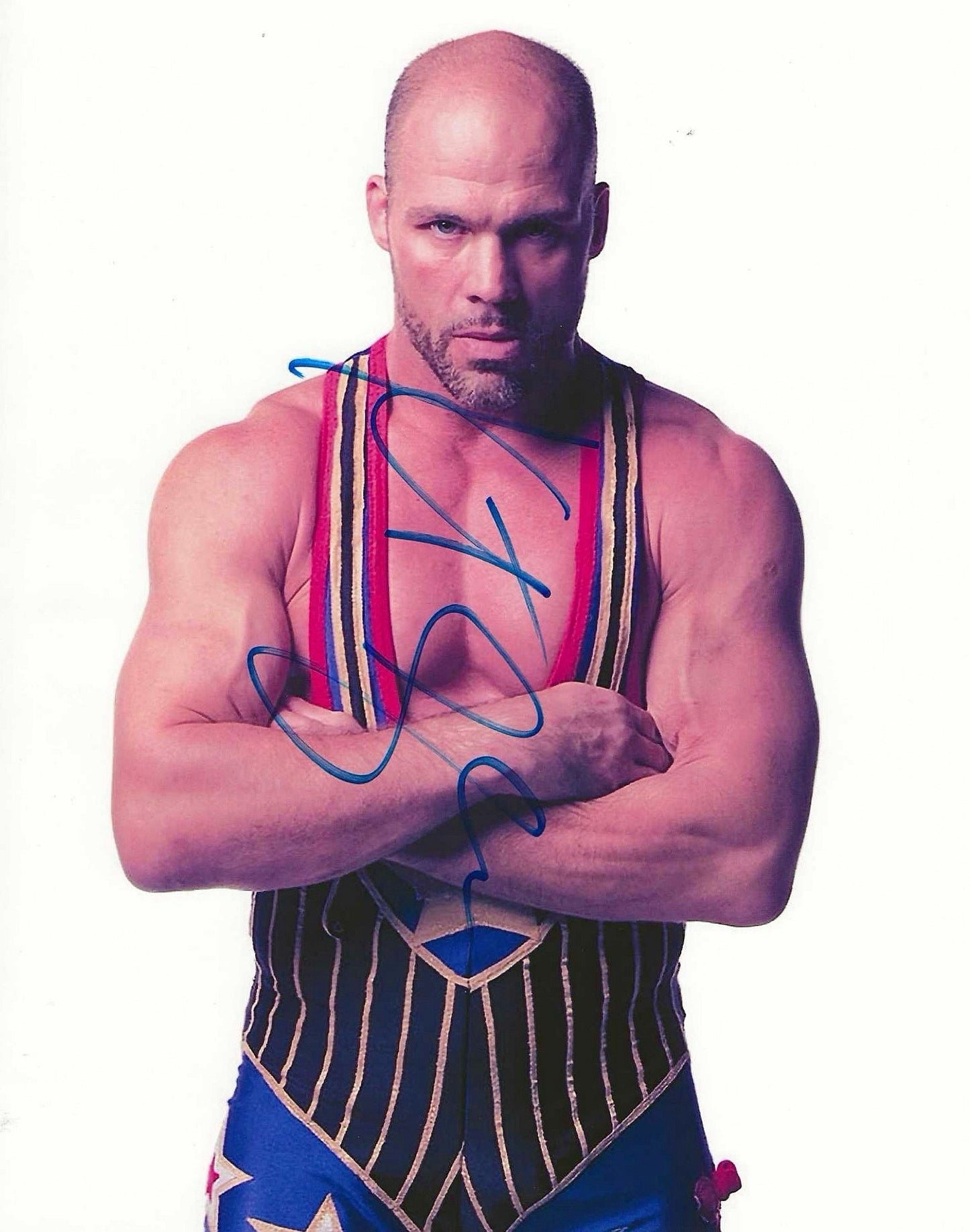 Kurt Angle Autographed Signed 8X10 Photo Elite Promotions & Graphz Authentication