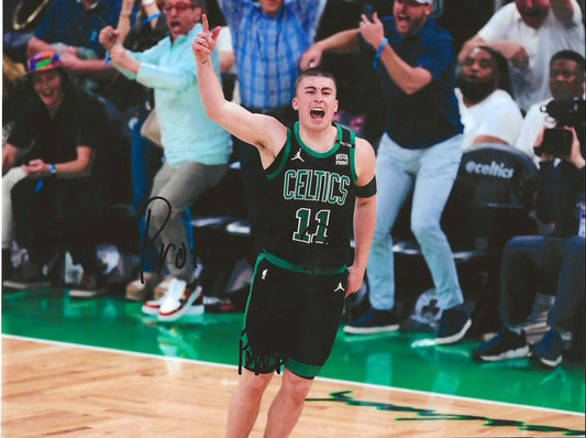 Payton Pritchard Autographed Signed (PROFESSOR P) CELTICS" 8X10 photo Elite Promotions & Graphz Authentication