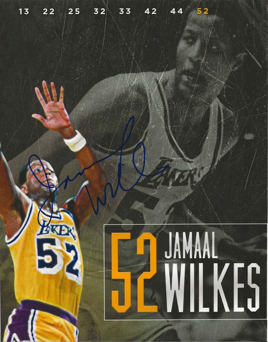 Jamaal Wilkes Autographed Signed "LAKERS" 8x10 photo Elite Promotions & Graphz Authenticatio