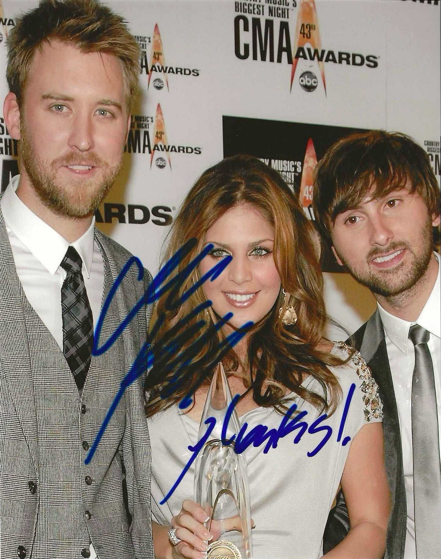 Charles Kelley Autographed Signed 8X10 Photo Elite Promotions & Graphz Authentication