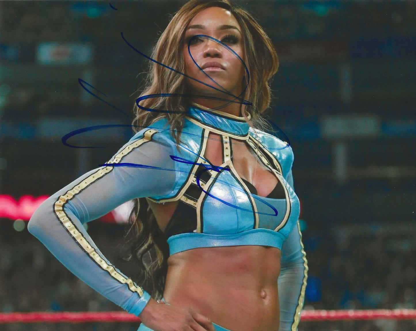 Alicia fox Autographed Signed "WWE" 8X10 Photo Elite Promotions & Graphz Authentication