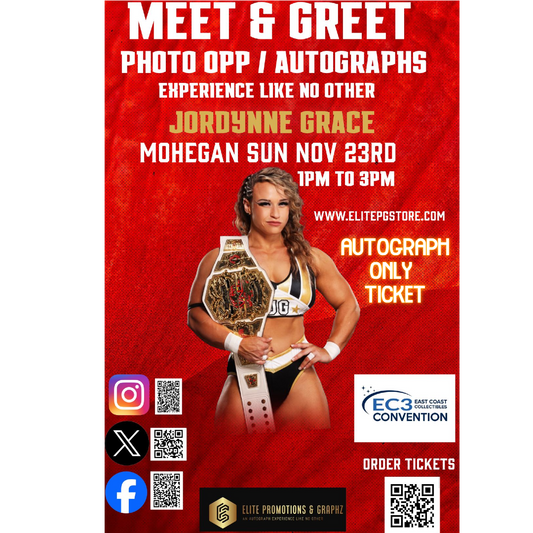 SINGLE TICKET Jordynne Grace Meet & Greet (AUTOGRAPH)