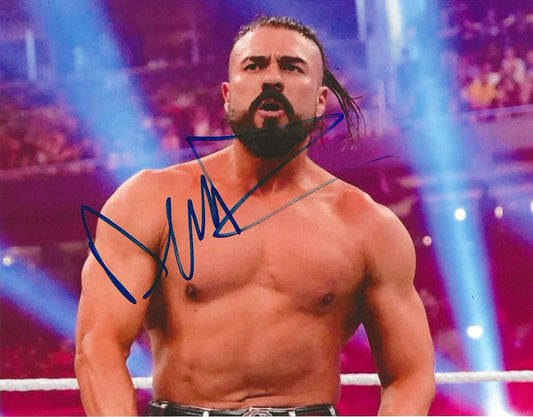 Andrade Autographed Signed "WWE" 8x10 photo Elite Promotions & Graphz Authentication