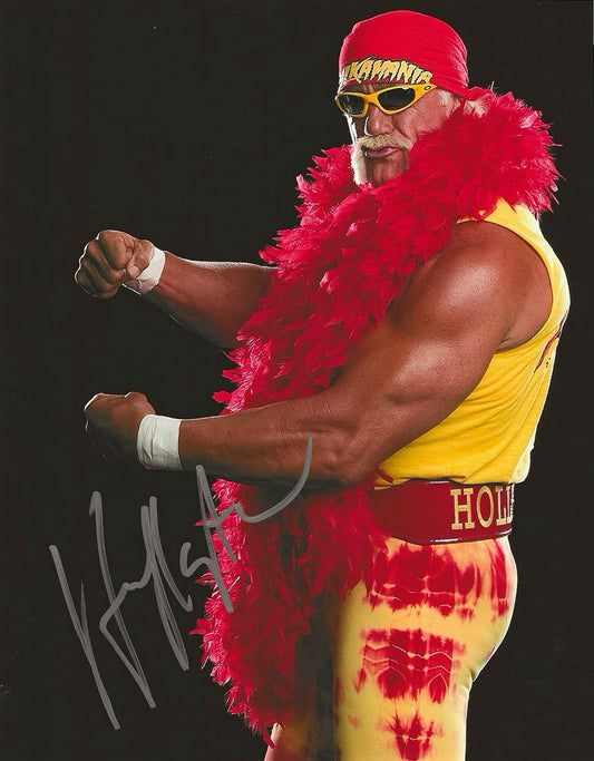 Hulk Hogan Autographed Signed 8x10 photo Elite Promotions & Graphz Authentication