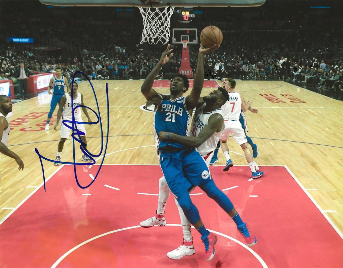 Joel Embiid Autographed Signed "76ERS" 8x10 photo Elite Promotions & Graphz Authentication