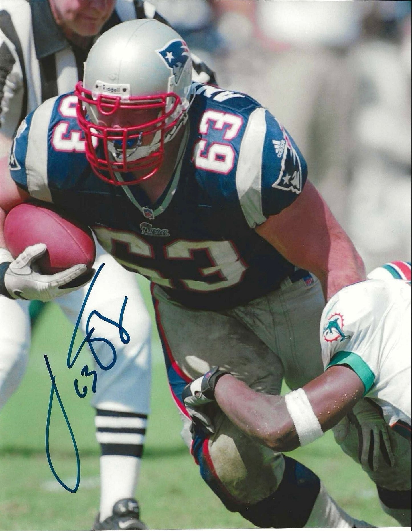 Joe Andruzzi Autographed Signed 8X10 Photo Elite Promotions & Graphz