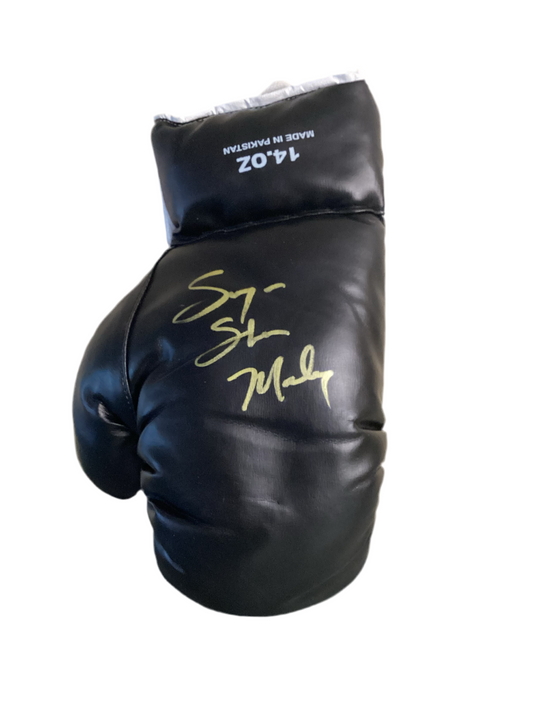 Sugar Shane Mosley Autographed Signed boxing glove Photo Elite Promotions & Graphz Authentication