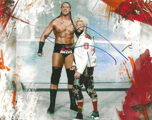 Big Cass W Morrissey Autographed Signed "WWE AEW" 8X10 Photo Elite Promotions & Graphz Authentication