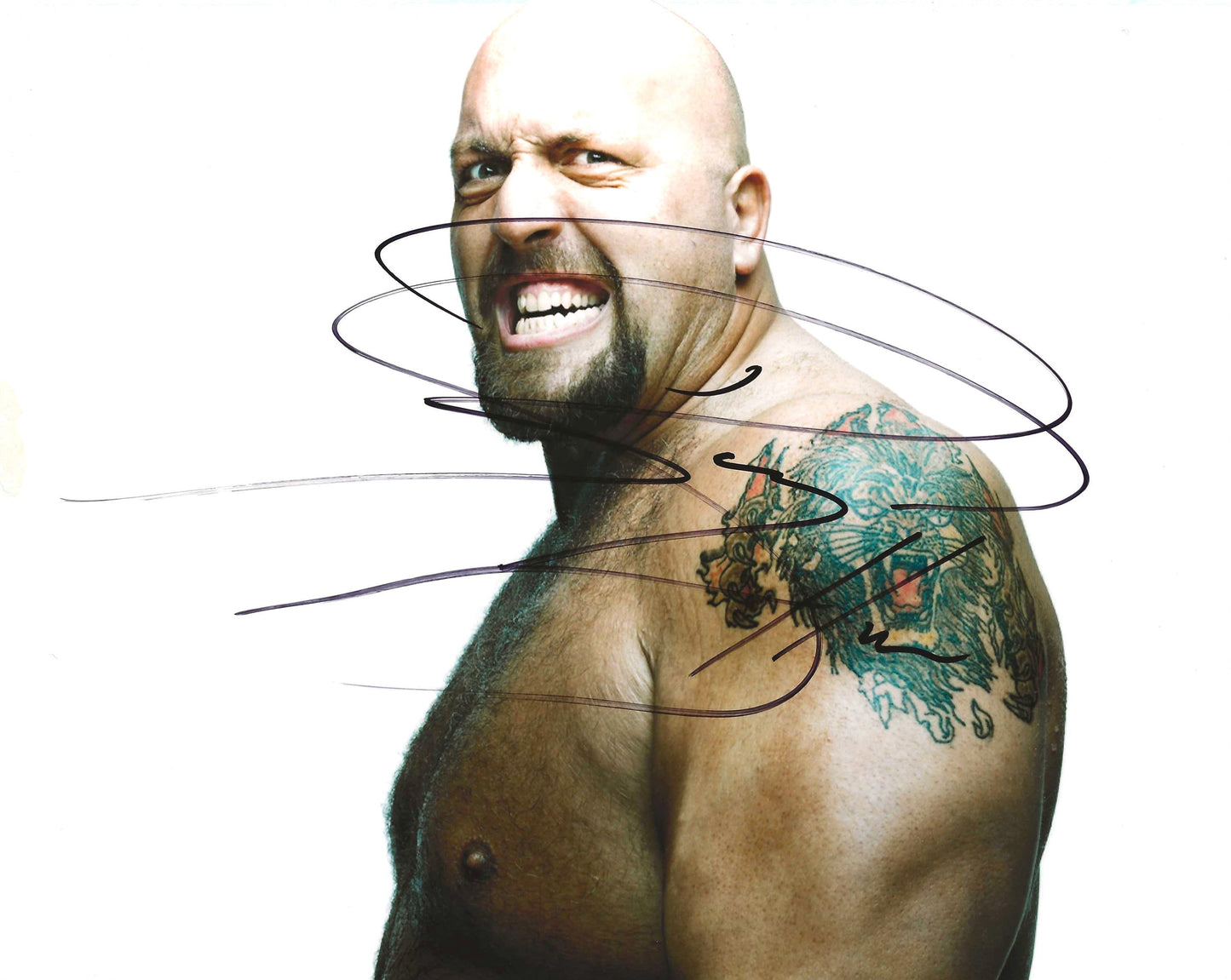 Big Show Paul Wight Autographed Signed "WWE AEW WCW" 8X10 Photo Elite Promotions & Graphz Authentication