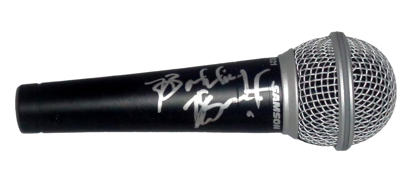 Bobby Brown Autographed Signed " NEW EDITION " Microphone Elite Promotions & Graphz Authentication