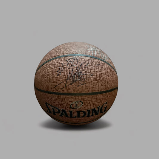 Dikembe Mutombo Autographed Signed basketball Elite Promotions & Graphz Authentication