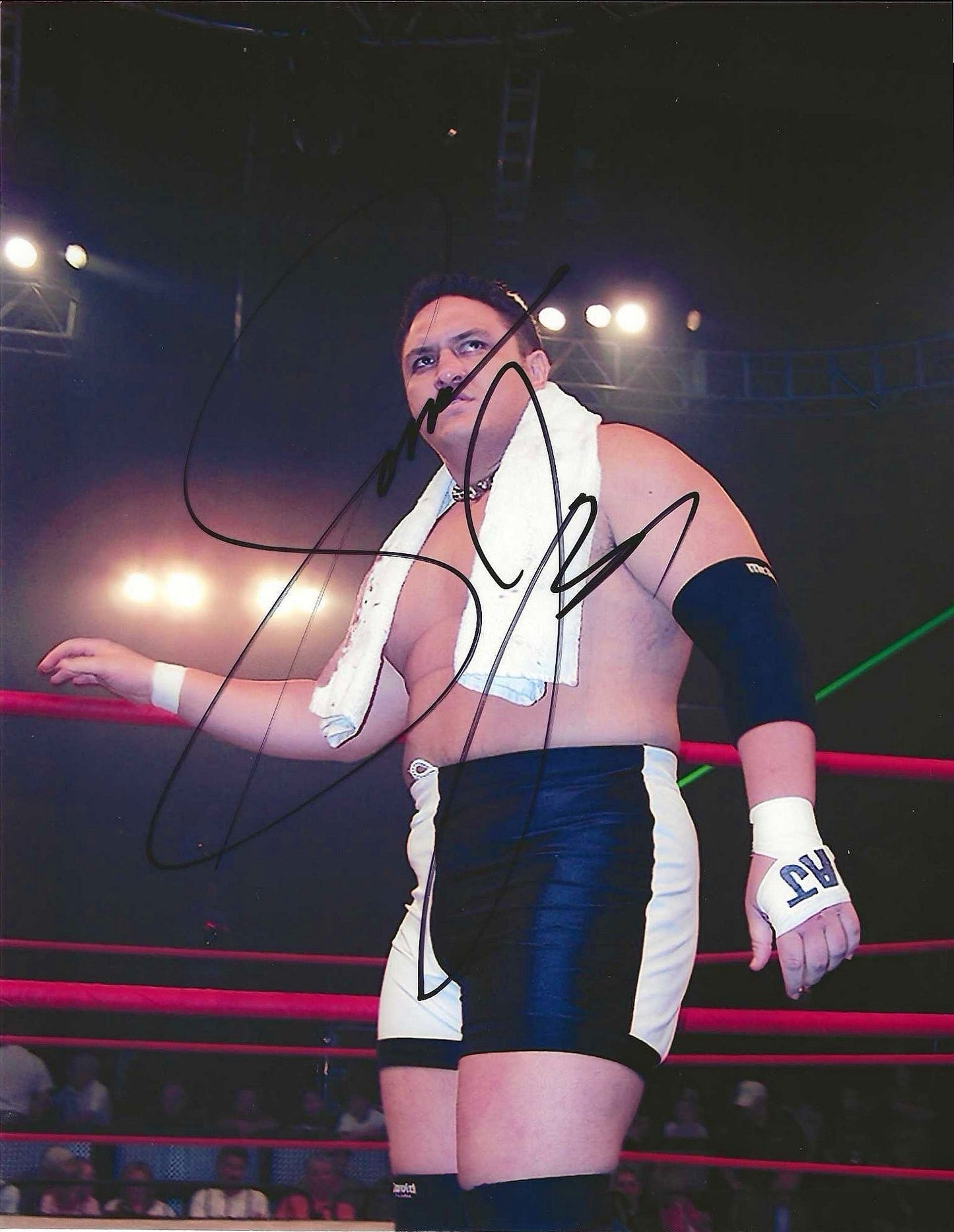 Samoa Joe Autographed Signed 8x10 photo Elite Promotions & Graphz Authentication