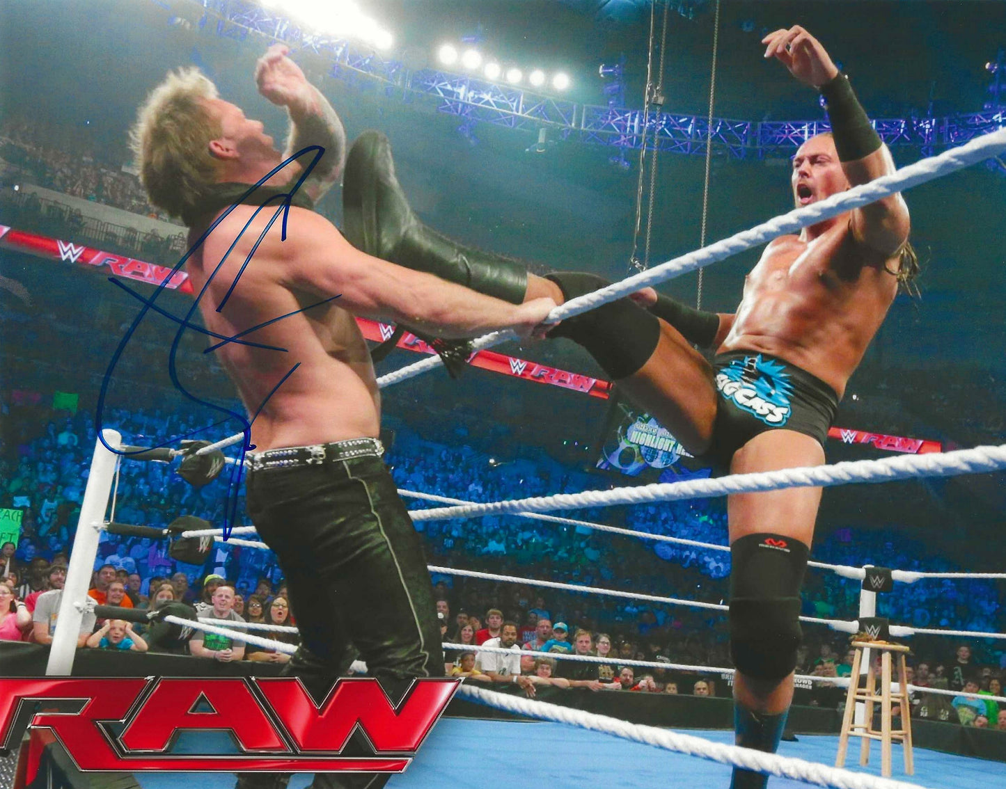 Big Cass W Morrissey Autographed Signed "WWE AEW" 8X10 Photo Elite Promotions & Graphz Authentication