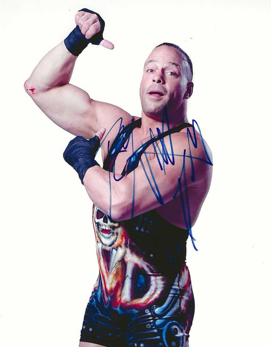 Rob Van Dam Autographed Signed "WWE TNA ECW AEW" 8X10 Photo Elite Promotions & Graphz Authentication