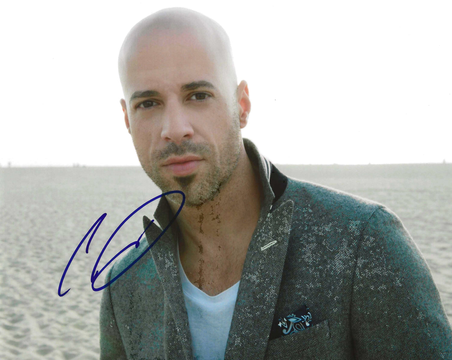 Chris Daughtry Autographed Signed "DAUGHTRY" 8X10 Photo Elite Promotions & Graphz Authentication