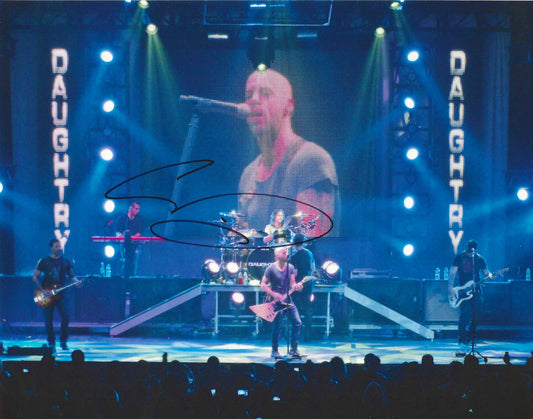 Chris Daughtry Autographed Signed "DAUGHTRY" 8X10 Photo Elite Promotions & Graphz Authentication