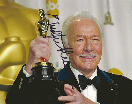 Christopher Plummer Autographed Signed "ACADEMY AWARD" 8X10 Photo Elite Promotions & Graphz Authentication