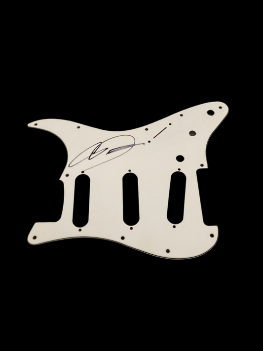 Chris Daughtry autographed signed pick guard