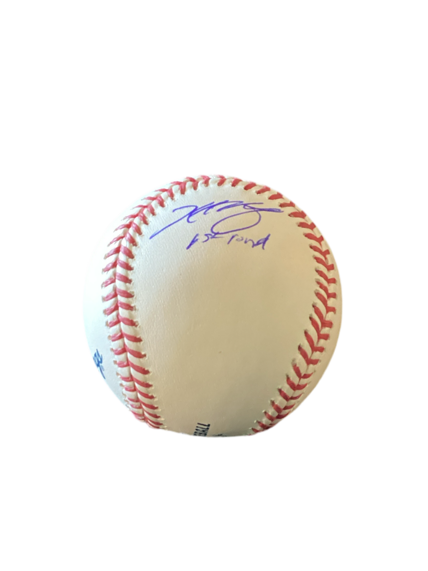 Hunter Renfro autographed signed Rawlings official Major League Baseball