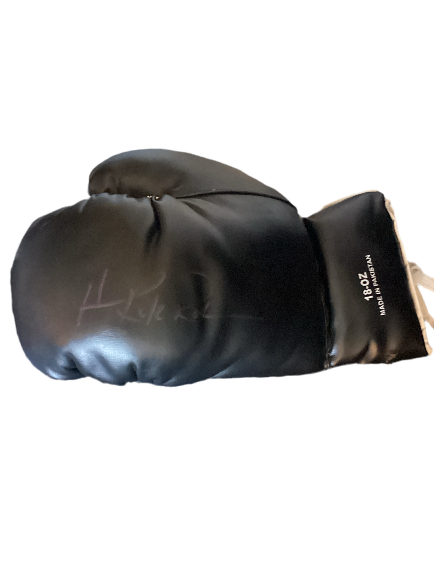 Hasim Rahman Autographed Signed boxing glove Elite Promotions & Graphz Authentication