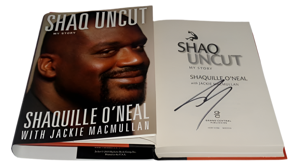 Shaquille Oneal Autographed Signed Book