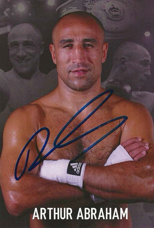 Arthur Abraham autographed Signed Photo Elite Promotions & Graphz