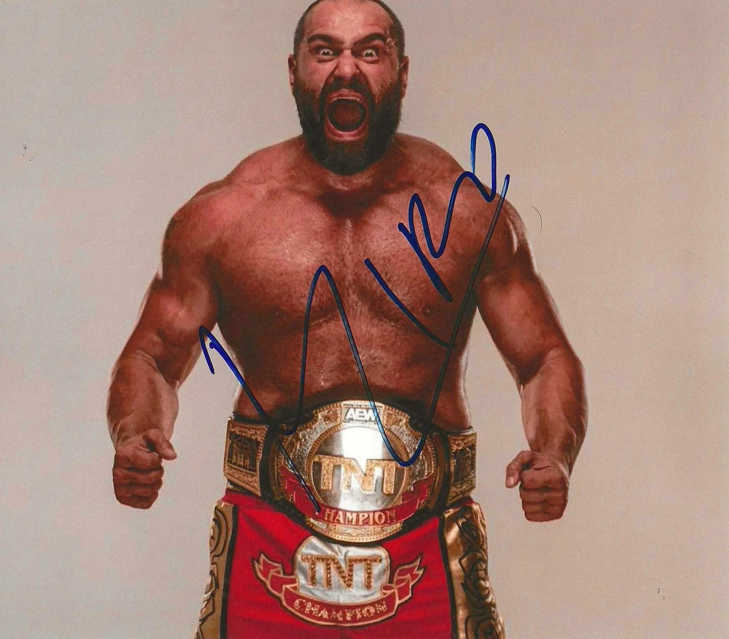 Miro Autographed Signed "AEW" 8x10 photo Elite Promotions & Graphz Authentication