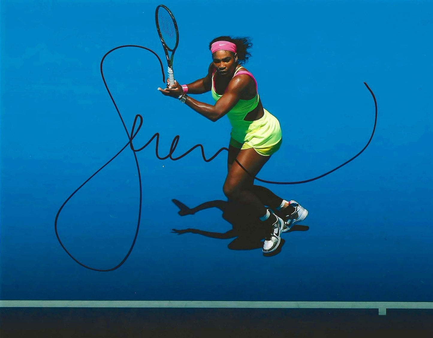 Serena Williams Autographed Signed 8x10 photo Elite Promotions & Graphz Authentication