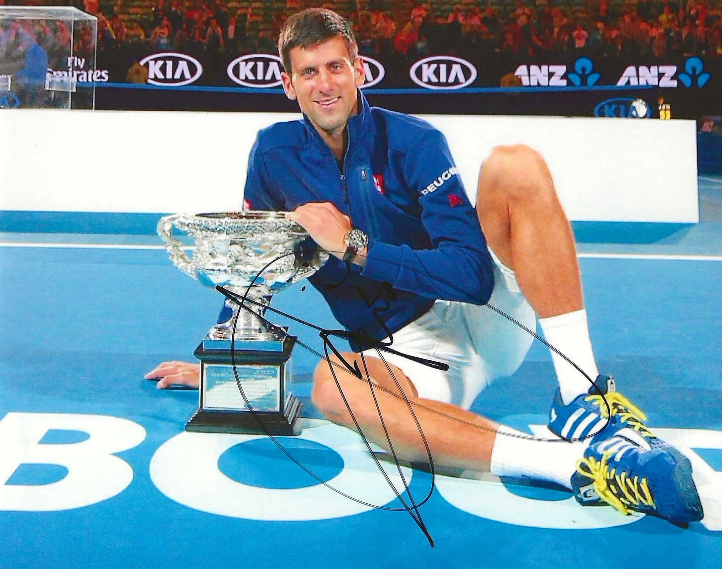 Novak Djokovic Autographed Signed 8x10 photo Elite Promotions & Graphz Authentication