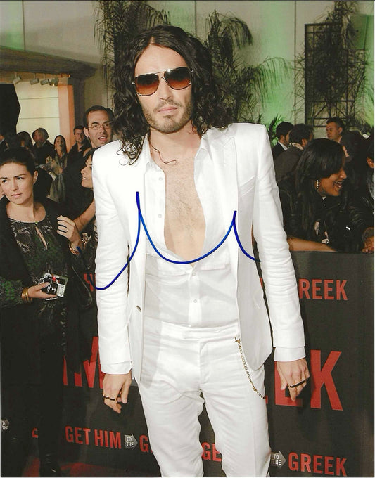 Russell Brand Autographed Signed 8X10 Photo Elite Promotions & Graphz Authentication