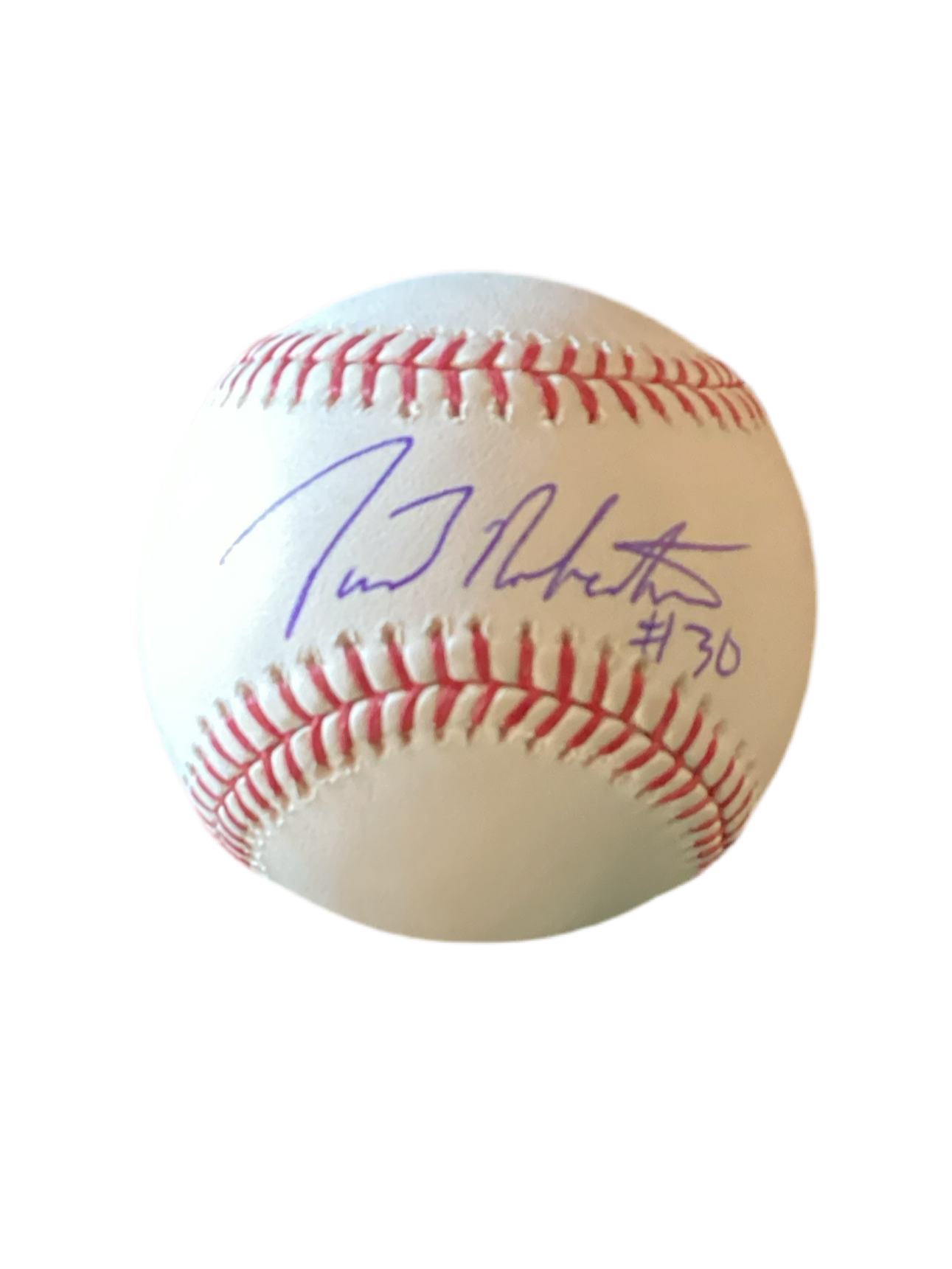 David Robertson autographed signed Rawlings official Major League Baseball