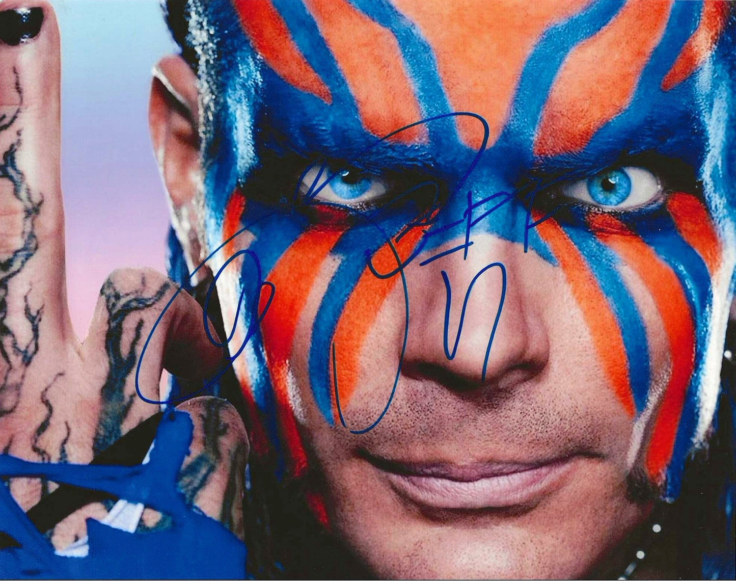 Jeff Hardy Autographed Signed 8x10 photo Elite Promotions & Graphz Authentication