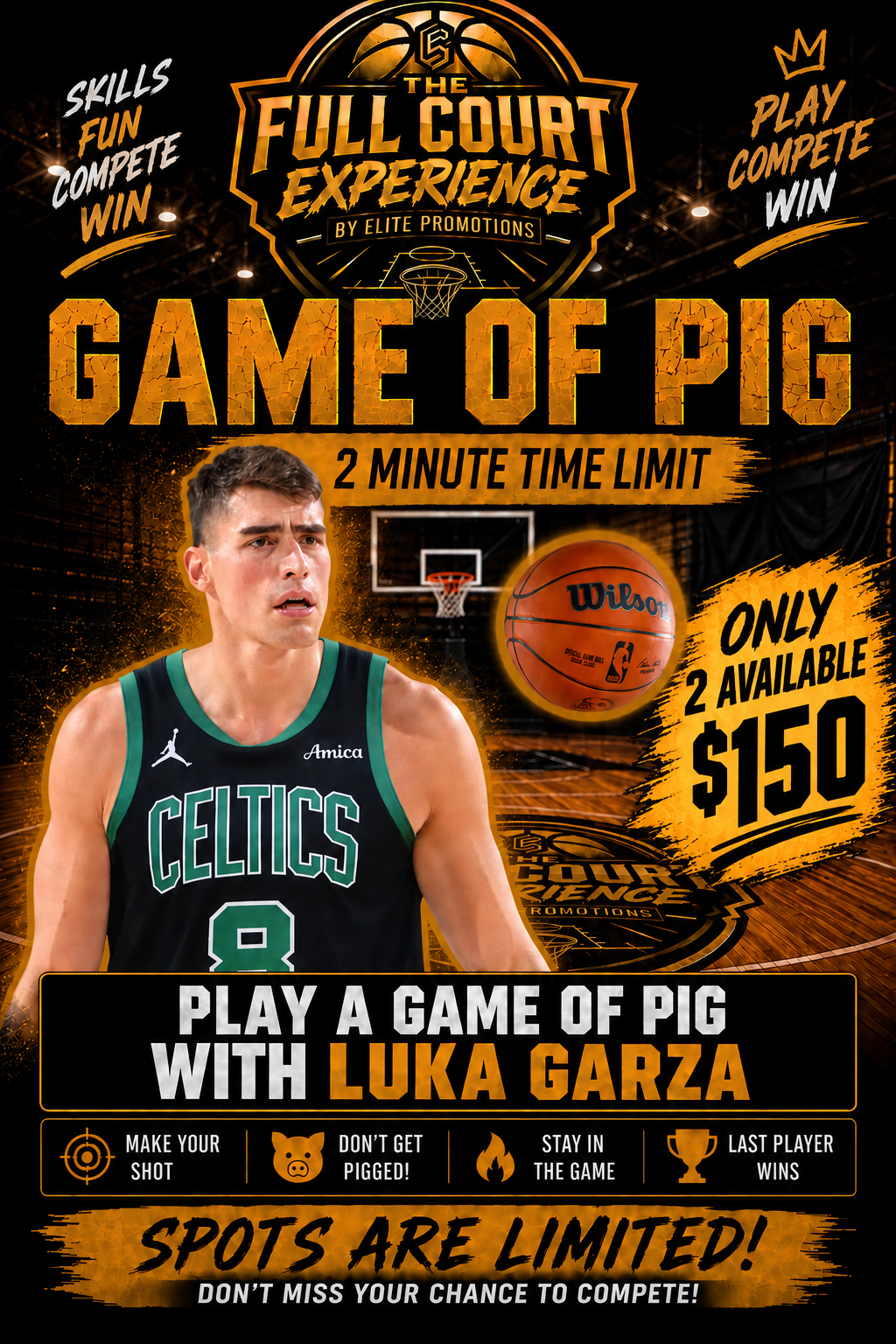 LUKA GARZA PIG GAME (YOU VS LUKA)
