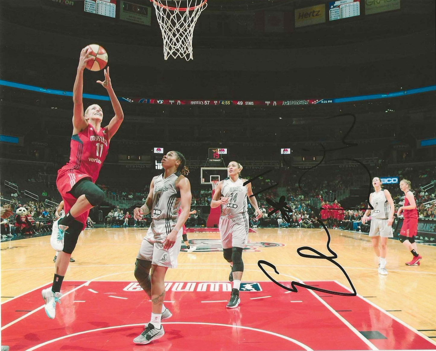 Elena Delle Donne Autographed Signed 8x10 photo Elite Promotions & Graphz Authentication