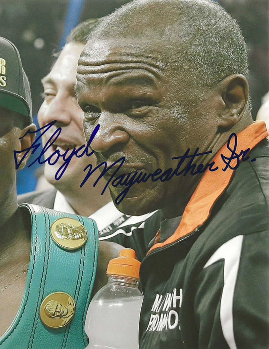 Sr Floyd Mayweather autographed Signed 8X10 Photo Elite Promotions & Graphz