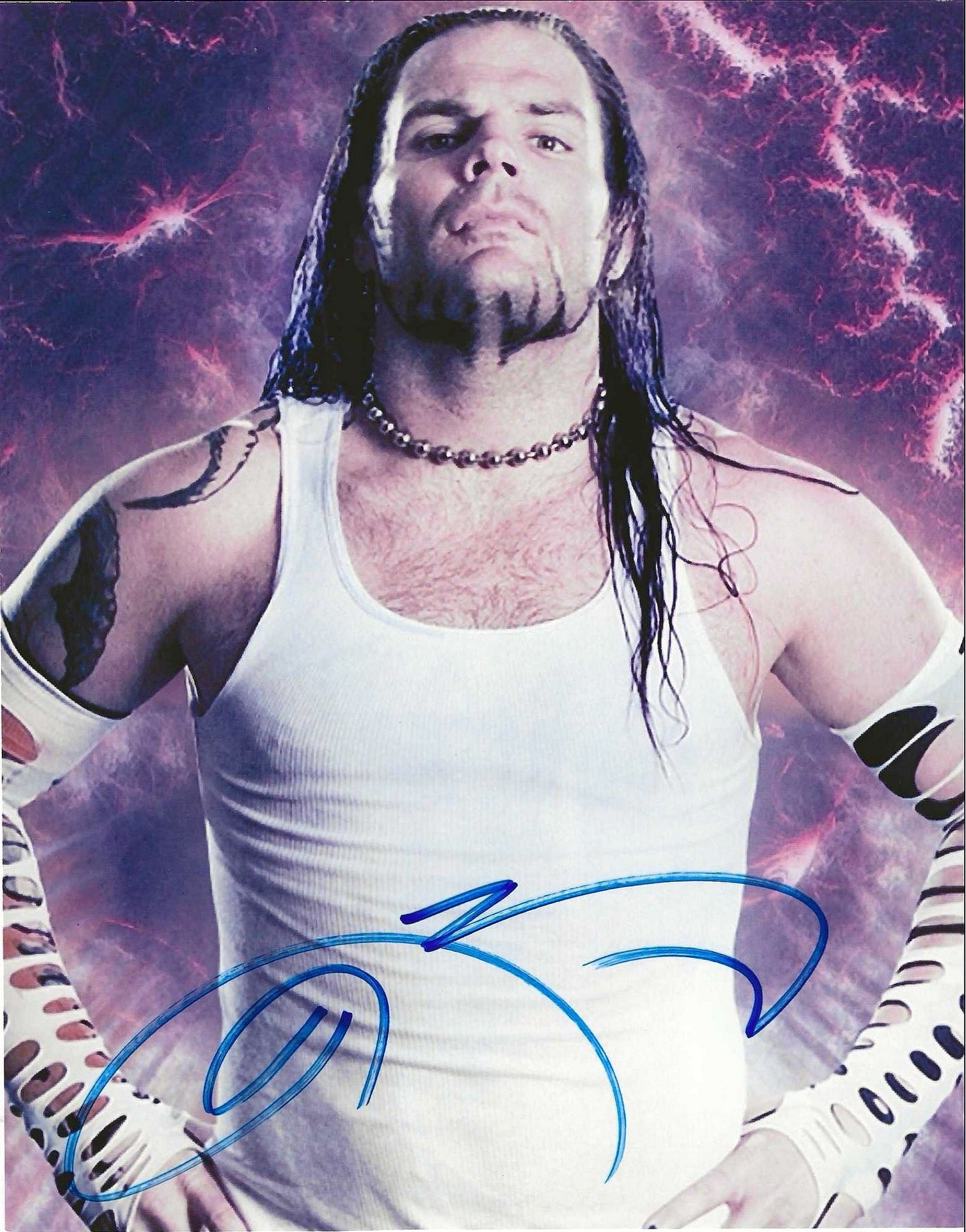 Jeff Hardy Autographed Signed 8x10 photo Elite Promotions & Graphz Authentication