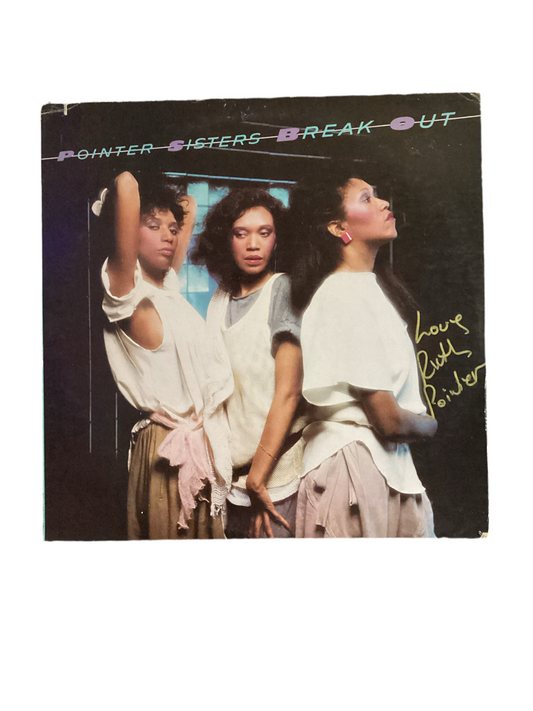 Ruth “The Pointer Sisters” Autographed Signed Record