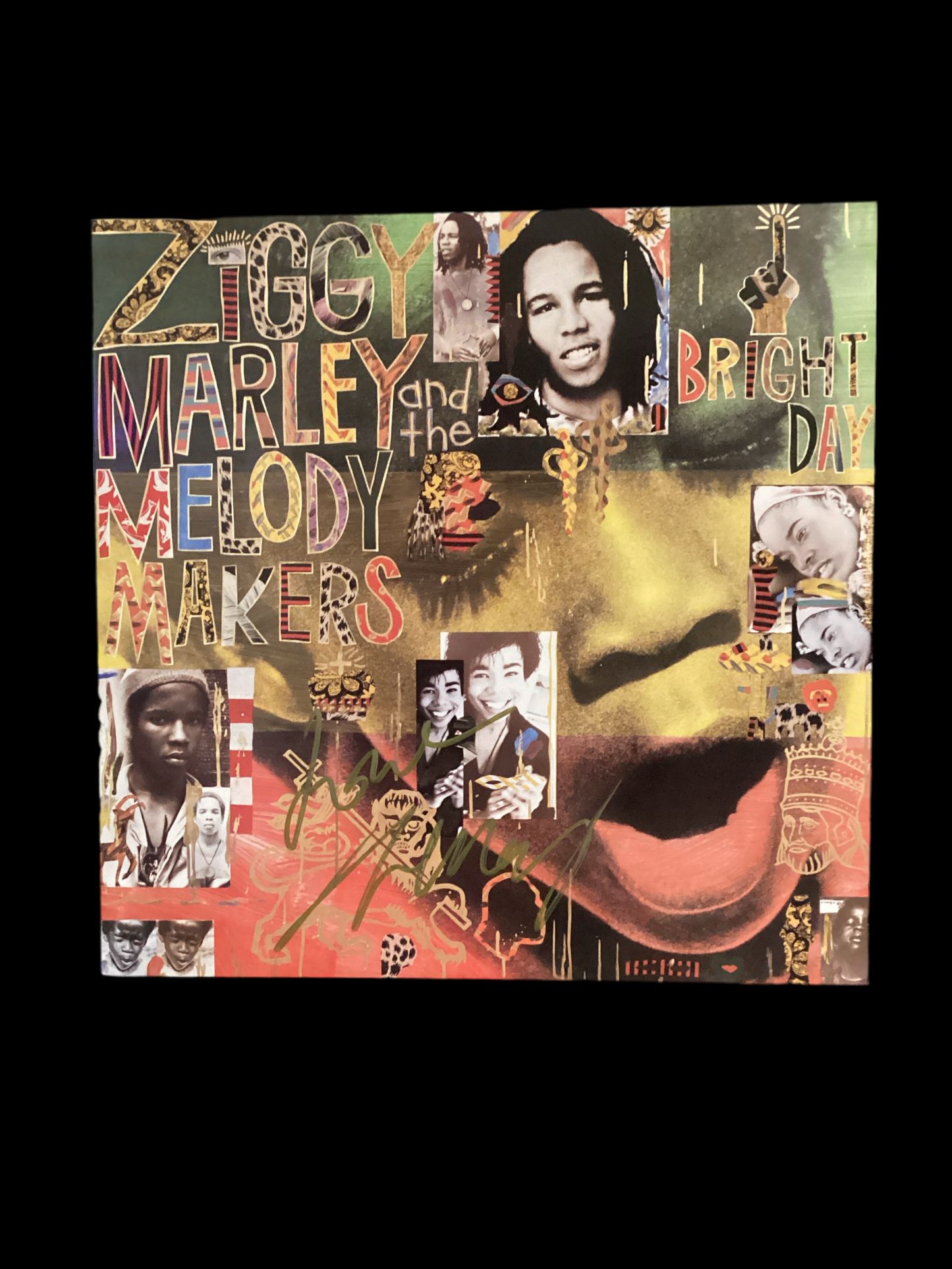 Ziggy Marley Autographed Signed Record