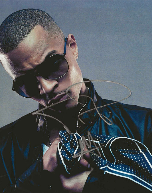 Ti Autographed Signed 8X10 Photo Elite Promotions & Graphz Authentication