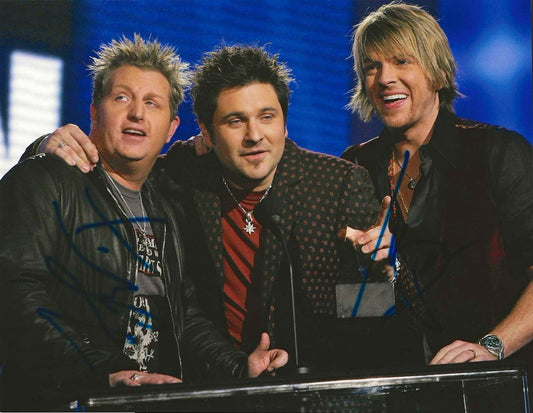 Gary Levox & Don Rooney (Rascal Flatts) Autographed Signed 8X10 Photo Elite Promotions & Graphz Authentication